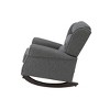 Lyngins Modern Upholstered Lounge Rocking Chair with Thicken Cushion,Armchair Accent Chair for Living Room,Bedroom - 4 of 4