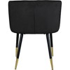 Meridian Furniture,Louise Velvet Dining Chair - 2 of 4