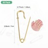 Unique Bargains Durable Sewing Upholstery Spring Lock Blanket Bulk Large Safety Pins 30 Pcs - 3 of 4