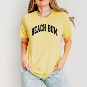 Simply Sage Market Varsity Beach Bum Short Sleeve Tee - 1 of 4