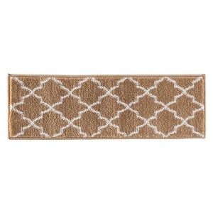 Sussexhome Stair Treads Trellisville Collection Contemporary and Soft, Adhesive Tape, 9" X 28" , Pack of 4/7/13/15 - 1 of 4