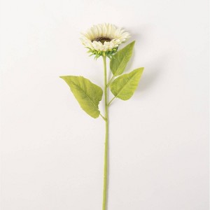 Sullivans Artificial Sunflower Stem 30.5"H Off-White Flowers - 1 of 1