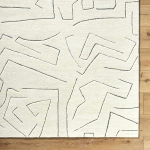 Hauteloom Mony Charcoal Area Rug - 1 of 4