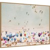 Amanti Art Ventura Beach by Krista Broadway Framed Canvas Wall Art Print : Modern Decor, Polystyrene Frame, Sports Theme - image 2 of 4