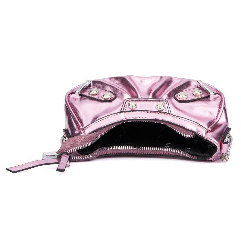 Olivia Miller -Women's-Grommet Shoulder Bag  - FONDANT PINK, 4 of 8