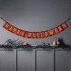 6' Happy Halloween with Tinsel Party Word Banner - Hyde and EEK! Boutique™ - 2 of 3
