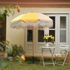 LAGarden 6Ft Fringe Patio Umbrella with Tassels & Carry Bag - 2 of 4