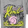 Women's - Instant Message - Take Time To Be Kind Short Sleeve Graphic T-Shirt - 2 of 4