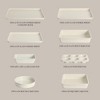 Angel Sar 10-Piece Ceramic PFA-Free Nonstick Bakeware Set, Carbon Steel Baking Pans with Cookie Sheets, Cake Pans, Muffin Tray, Loaf Pan, White - 3 of 4