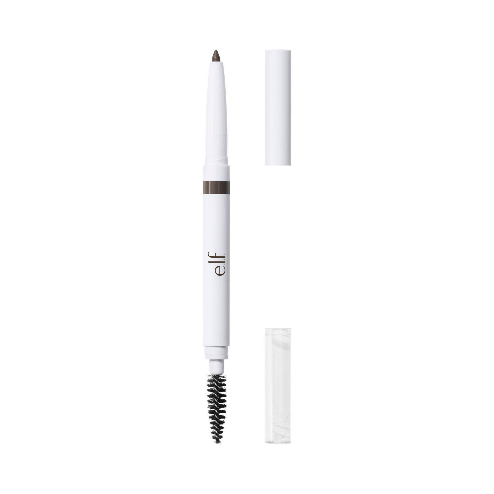 e.l.f. Instant Lift Brow Pencil Neutral Brown - 0.006oz: Vegan, Includes Spoolie Brush, Matte Finish