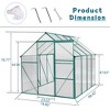 Polycarbonate Greenhouse for Outdoors in Winter - 3 of 4