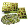 Fred 500 Piece Jigsaw Puzzle, Marshmallows, Adult Puzzle Printed with Soy Ink with Matte Finish, Poster & Resealable Bag, Art by Dan Saelinger - 4 of 4