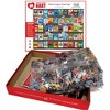 World's Airport Luggage Tags by OW Lawrence, 24" x 30", 1000 Piece Puzzle - 3 of 4