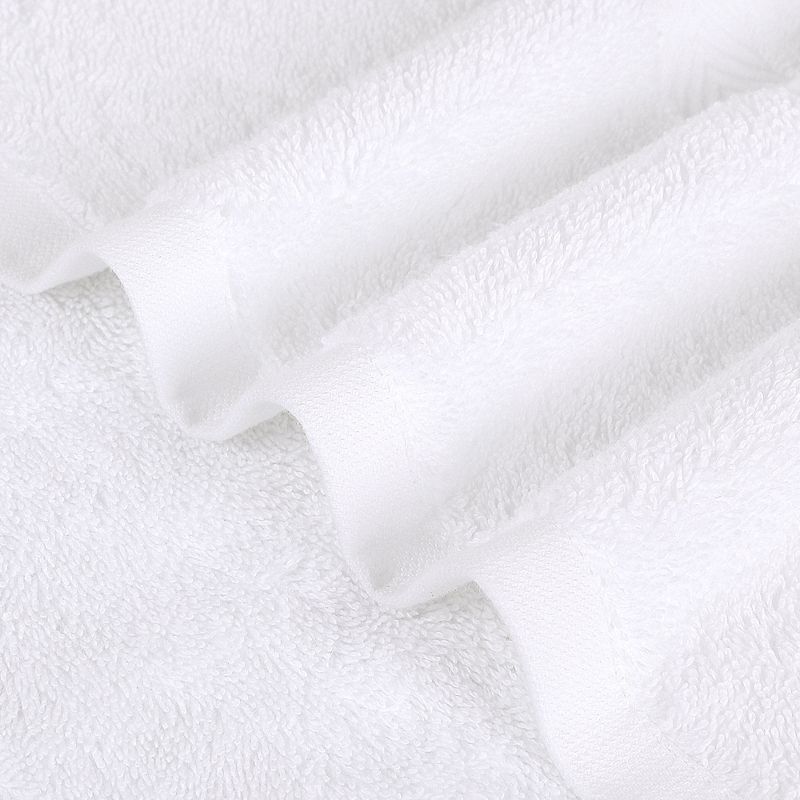 2 Pcs Cotton Absorbent Luxury Bath Towel Sets - PiccoCasa, 4 of 8