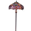 Chloe Lighting Katie Tiffany-style 3 Light Wisteria Floor Lamp 20" Shade - 4 of 4