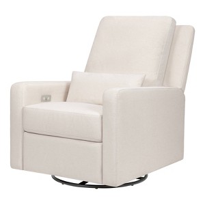 Babyletto Sigi Glider Recliner with Electronic Control and USB with Light Wood Base - Greenguard Gold Certified - 1 of 4