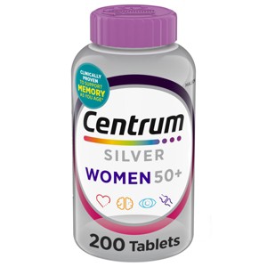 Centrum Silver Women 50+ Multivitamin / Multimineral Dietary Supplement Tablets - 1 of 4