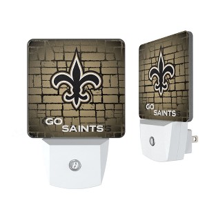 NFL NFC Teams Brick Wall Night Light 2-Pack - 1 of 4