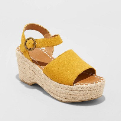 sandal wedges target