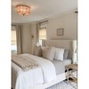 Crystorama Lighting Jessa 3 - Light Flush Mount in  Burnished Silver - 4 of 4