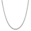 Black Bow Jewelry 3.75mm, Sterling Silver, Solid Box Chain Necklace - 2 of 4