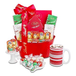 Lindt Holiday Delights Gift Basket - 1 of 4