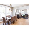 Elegant Lighting Eclipse 3 Lights Brass Pendant With Frosted White Glass - 2 of 4