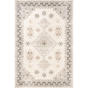 Lauren Liess x Rugs USA - Clovebud Geometric Machine Washable Indoor Area Rug - 1 of 4