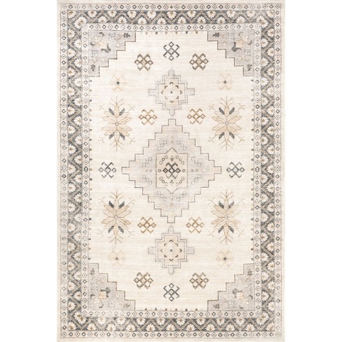 Lauren Liess x Rugs USA - Clovebud Geometric Machine Washable Indoor Area Rug - image 1 of 4