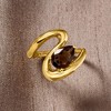 Ross-Simons 1.80 Carat Smoky Quartz Swirl Ring in 18kt Gold Over Sterling - 4 of 4