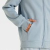 Boys' Active Comfort Fleece Full Zip Sweatshirt - All In Motion™ - 3 of 3