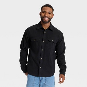 Men's Vintage Long Sleeve Utility Shirt - Goodfellow & Co™ - 1 of 3