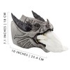 Toy Vault Dragon Tissue Box Cover; Flaming Dragon Resin Tissue Dispenser for Cube Tissue Boxes - 3 of 4