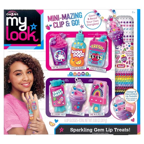 Claire's Club Glitter Ice Cream Lip Gloss Set - 3 Pack