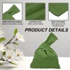 Unique Bargains Cotton Soft Clutch Women's Small Wrist Knot Handbag - 3 of 4