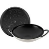Staub Cast Iron 2-qt Wok With Cast Iron Lid - White Truffle - 2 of 3