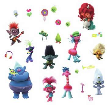Trolls World Tour Peel and Stick Wall Decal