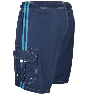 Мужские брюки Falcon Bay Men's Rick's Cafe Cargo Pocket Swim Trunk | Black X-Large — фото 3
