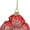 Northlight 3.5" Pink Iridescent Glass Flower Christmas Ornament - 4 of 4