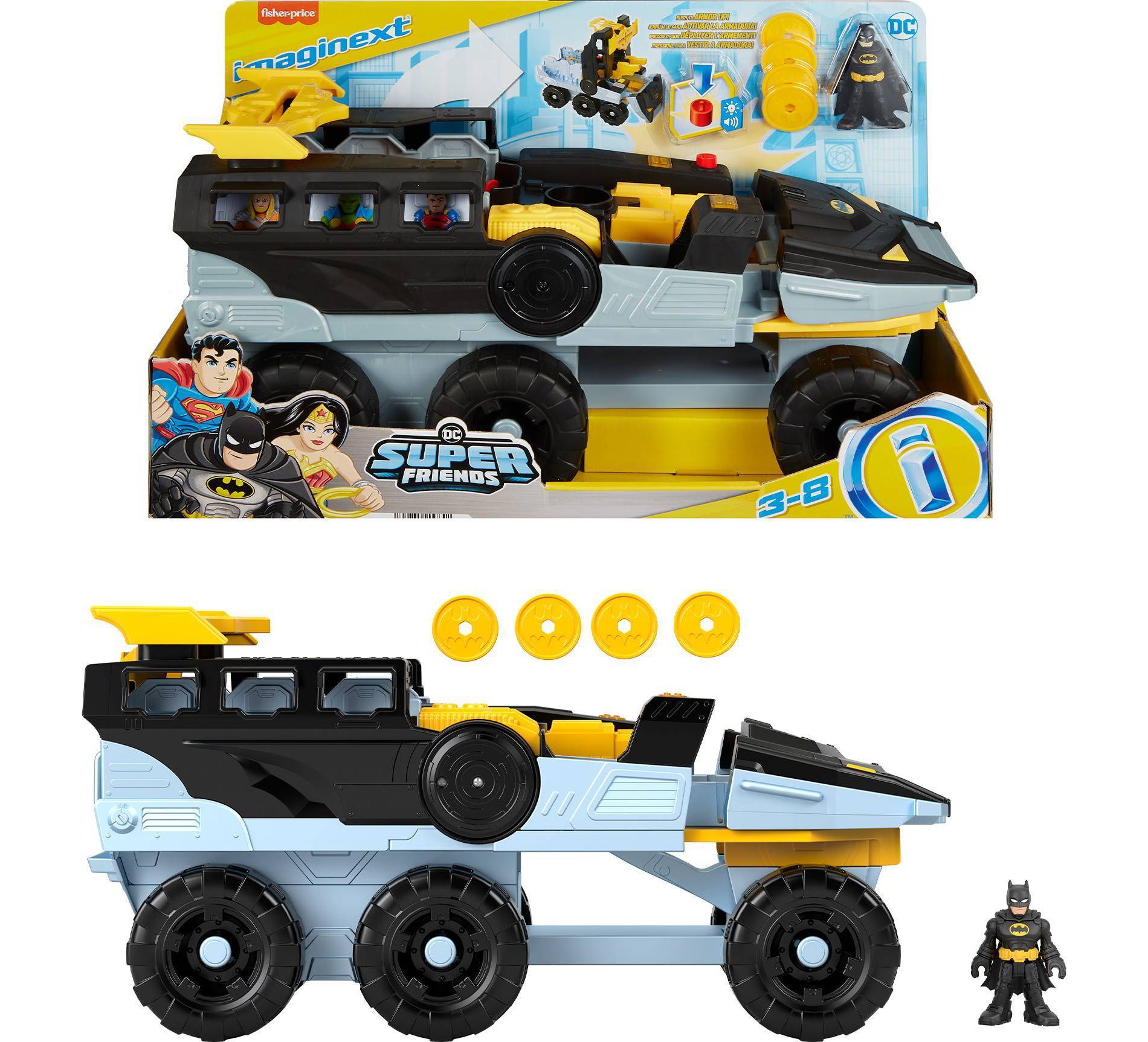 Imaginext DC Comics Armor Up Transforming Vehicle