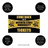 Evergreen Come Back with Tickets Wichita State University 28" x 16" Woven PVC Indoor Outdoor Doormat - 3 of 4
