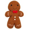 The Lakeside Collection Holiday Shaped Accent Pillows - Gingerbread - 3 of 4