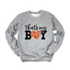 Simply Sage Market Women's Graphic Sweatshirt That's My Boy Basketball - 3 of 4