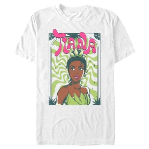 Men's The Princess and the Frog Tiana Retro Poster T-Shirt - 1 of 4