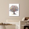 Art Remedy Butterfly Tree Colorful buterfly and flowers wall art Framed - 2 of 4