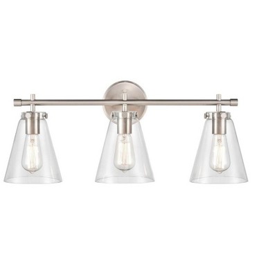 Millennium Lighting Aliza 3 - Light Vanity in  Brushed Nickel