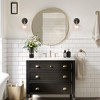 LNC Cllenqy Matte Gold Modern/Contemporary Vanity  Lights,Clear Glass/Opal Glass, 1 Light/ 3 Light - 4 of 4