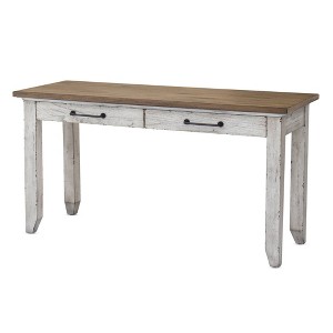Bear Creek Sofa Table Ivory/Light Brown - Steve Silver Co. - 1 of 4