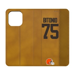NFL Cleveland Browns Players Game Tactic Folio Cell Phone Case for Apple iPhone - 1 of 4