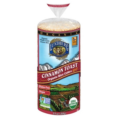 Image result for lundberg cinnamon toast rice cakes